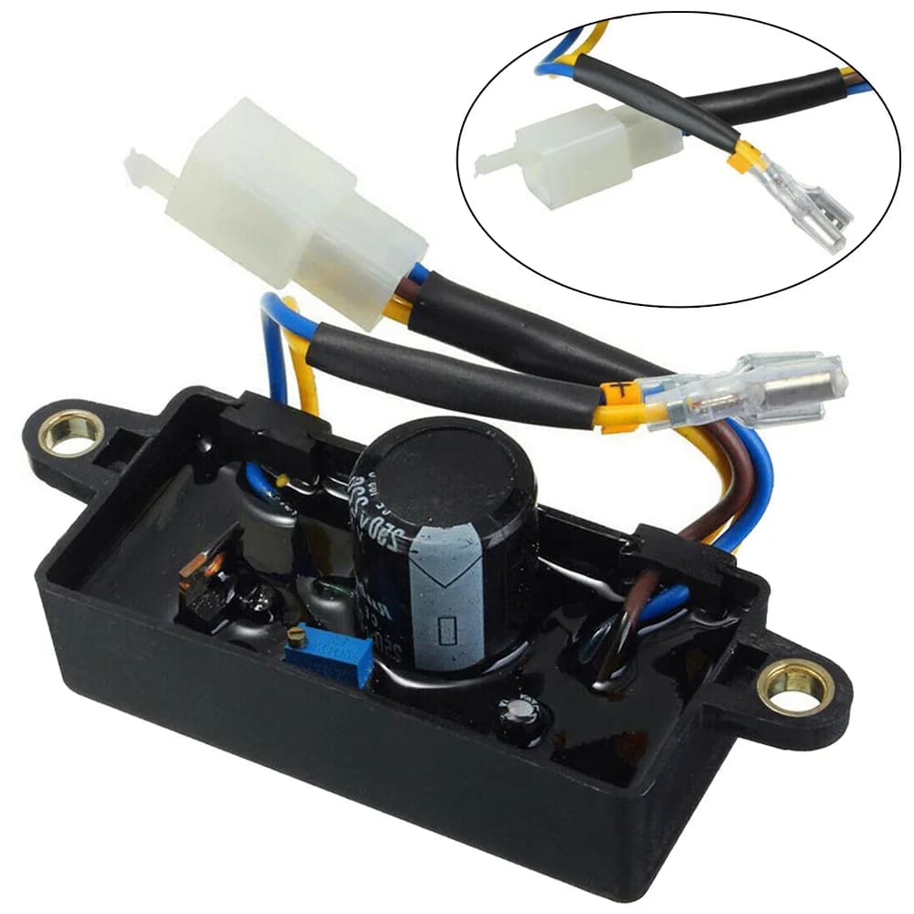 AVR 2-3kw générateur d'essence régulateur de tension automatique réglable monophasé stabilisateur de