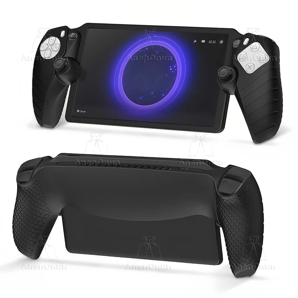 Coque en silicone pour portail PS Couverture complète Anti-chute Anti-rayures Protection complète Po