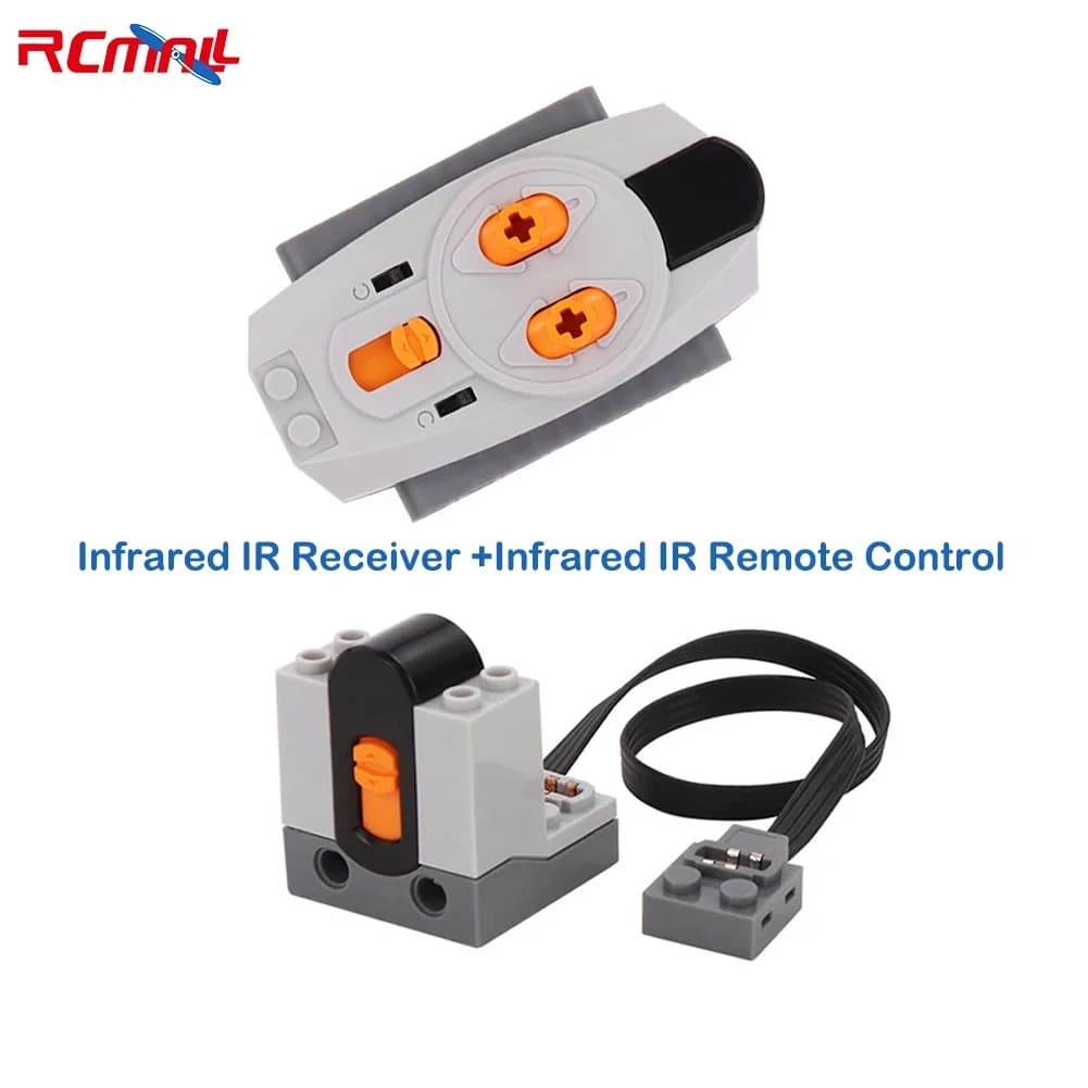 Récepteur Infrarouge + Télécommande IR pour Le.go Legoeds, Multi Power, Canonique