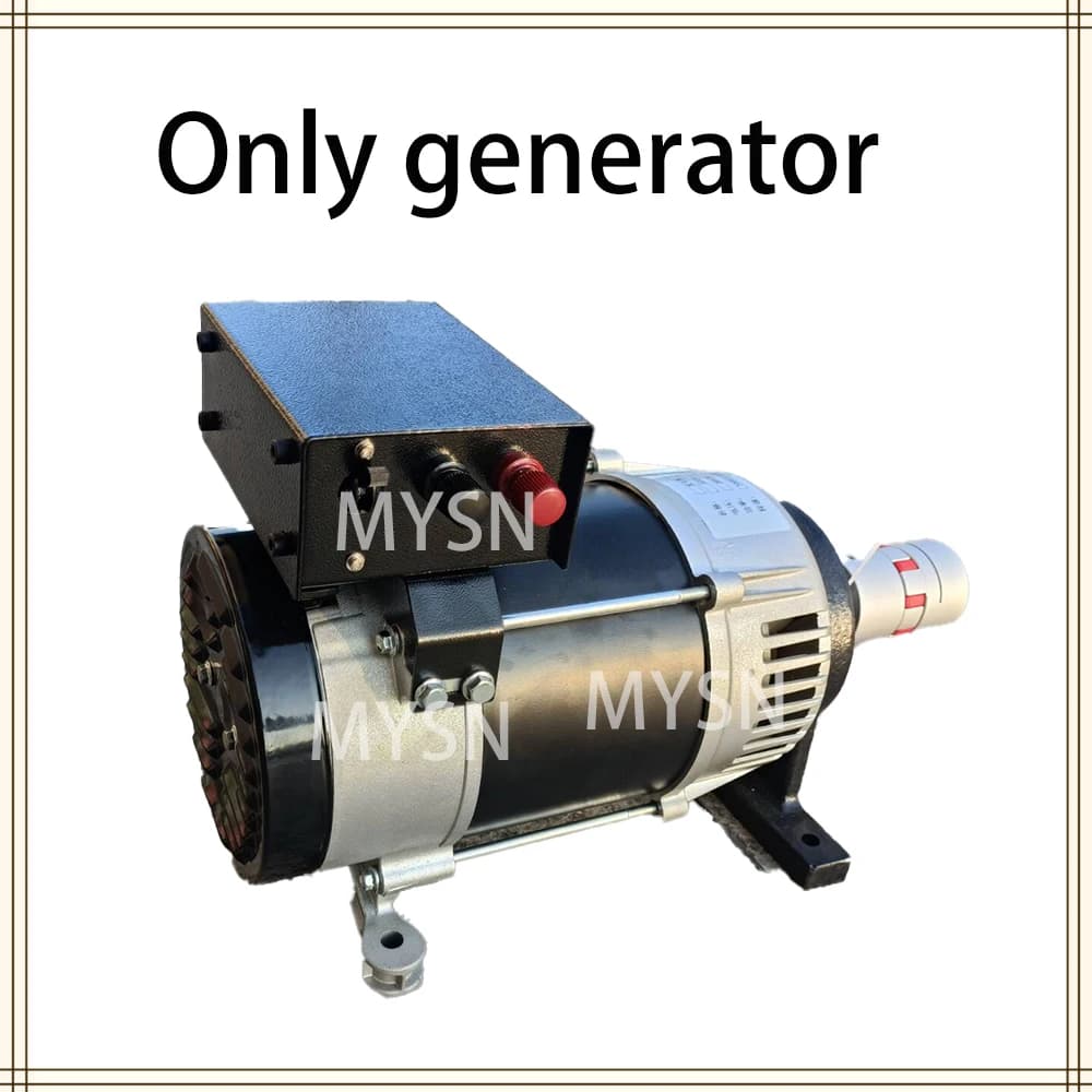 Générateur d'énergie libre 50KW 230V 30KW Générateur à aimants permanents avec moteur à vitesse vari