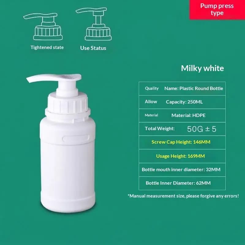 Bouteille de détergent à lessive 250 ml-2 L, distributeur à pompe hydraulique pour lavage à la main,