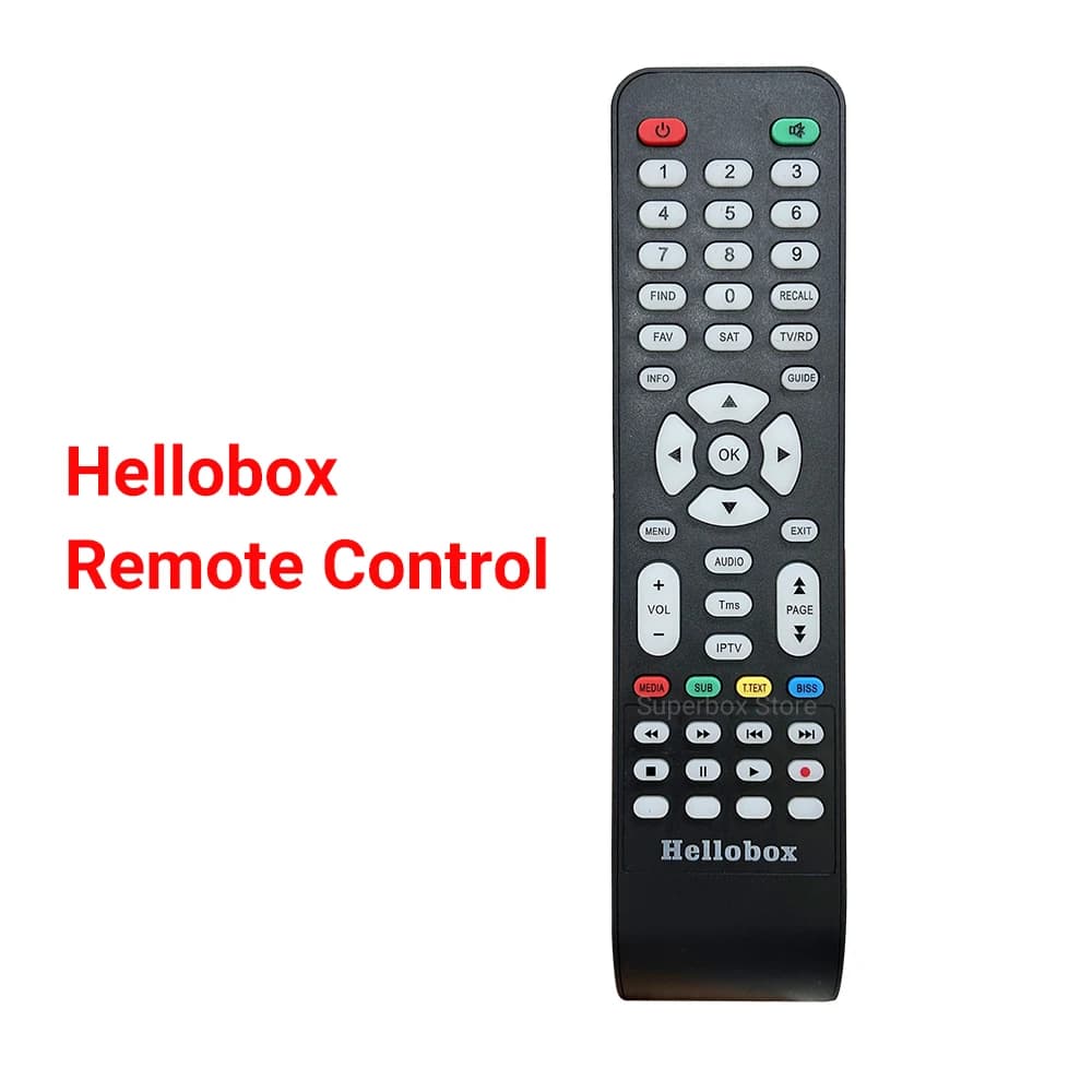 Prise en charge de la télécommande Hellobox 8, Hellobox 6, V5 HD, Hellobox 6
