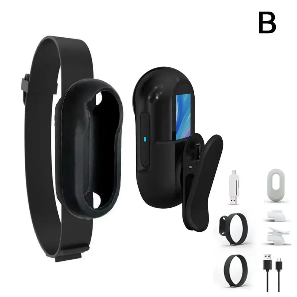 Caméra de collier pour chat et chien sans Wi-Fi, avec enregistrement vidéo et détection de mouvement
