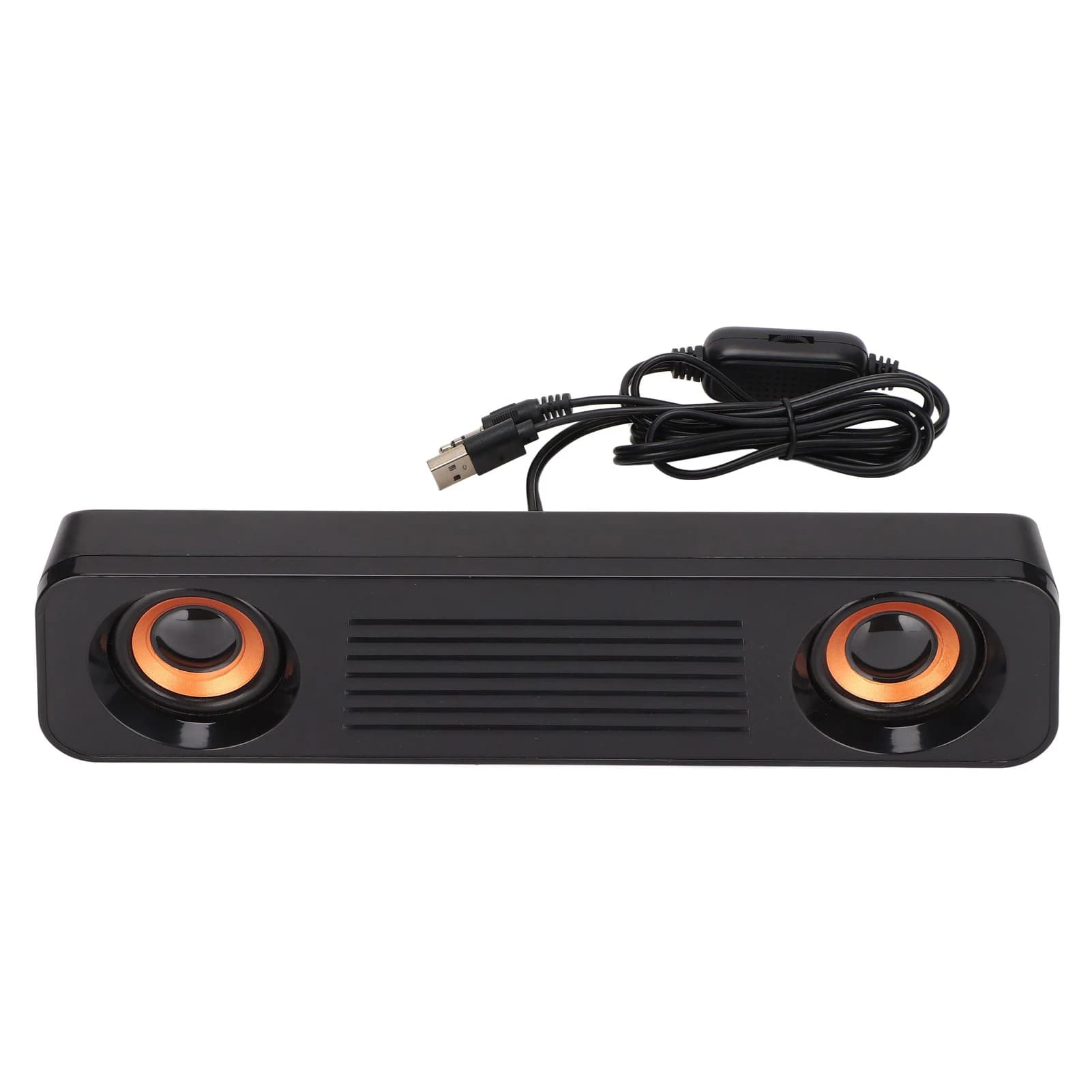 Haut-parleur filaire haut-parleur filaire HiFi stéréo caisson de basses alimenté par USB prise 3.5mm