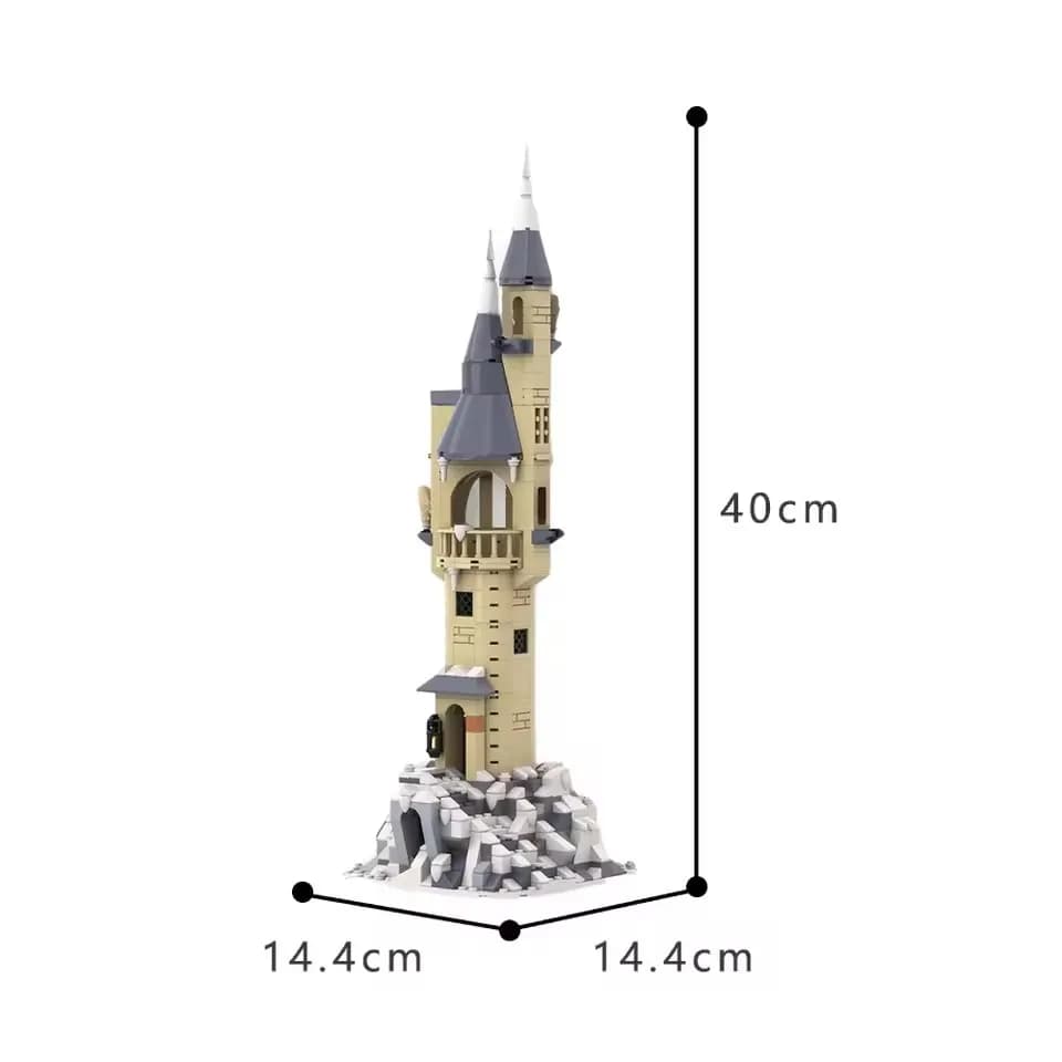 Nouvel ensemble de blocs de construction MOC Nid d'hibou magique – Modèle de maison d'oiseau message