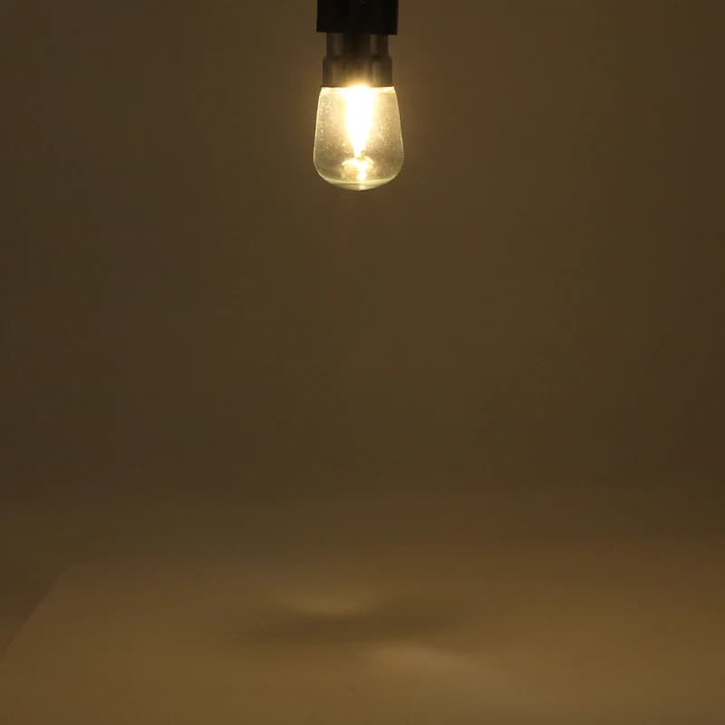 Ampoule LED pour réfrigérateur 2W B15 B15D T22 12V 220V, coque en verre laiteux, pour machines à cou