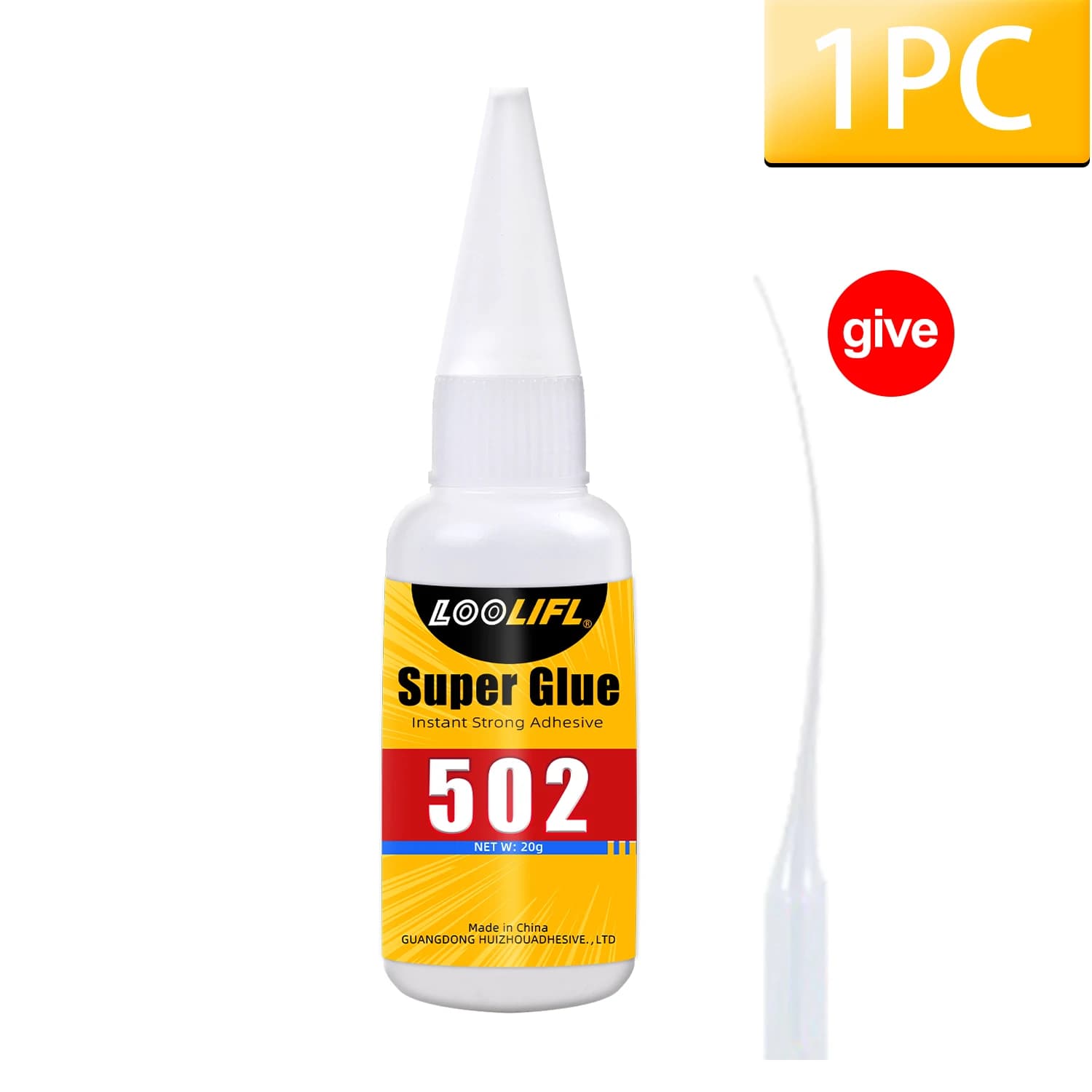 La colle cyanoacrylate forte et à séchage rapide LOOIFL 502 est utilisée pour la réparation artisana