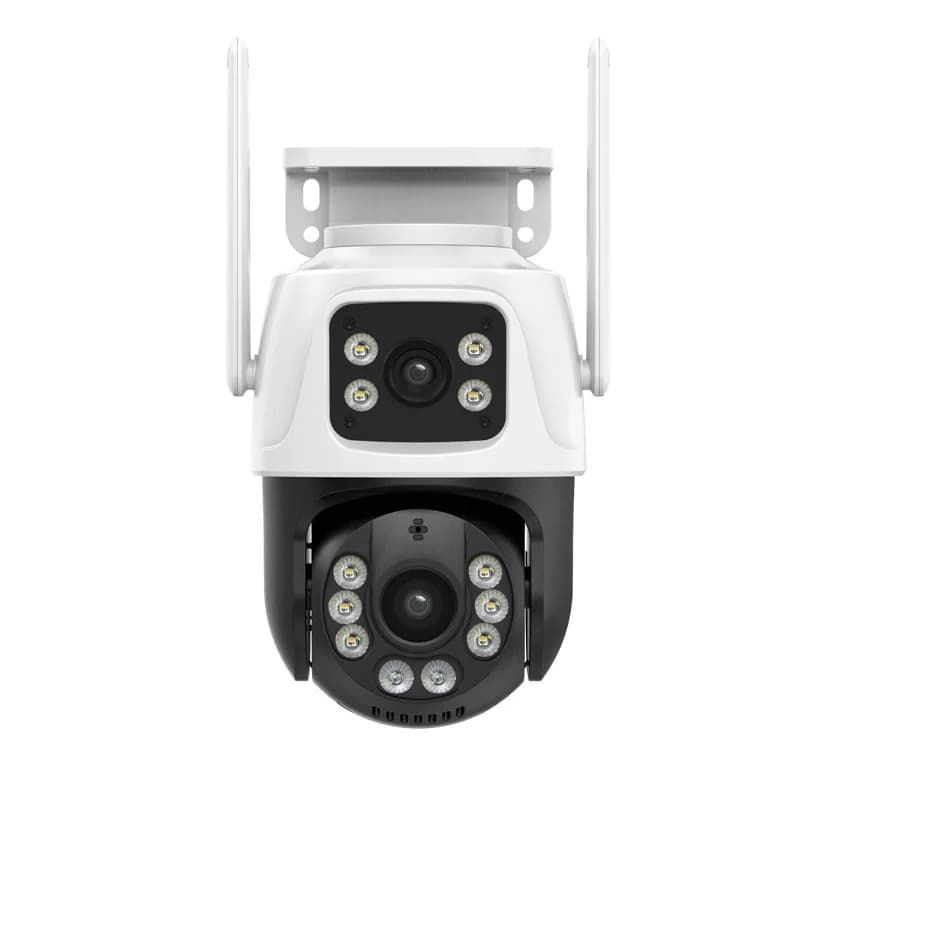 Uzoom 12MP 6K WiFi caméra avec 8X Zoom 3 objectif double écran détection humaine suivi automatique C