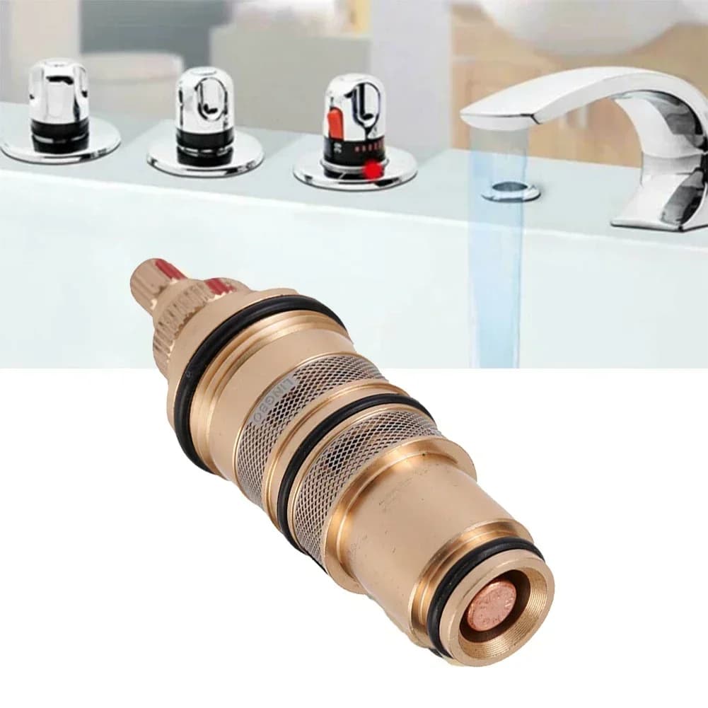 Gamme de 20-48 C cartouche de douche thermostatique mitigeur de vanne thermostatique remplacement en