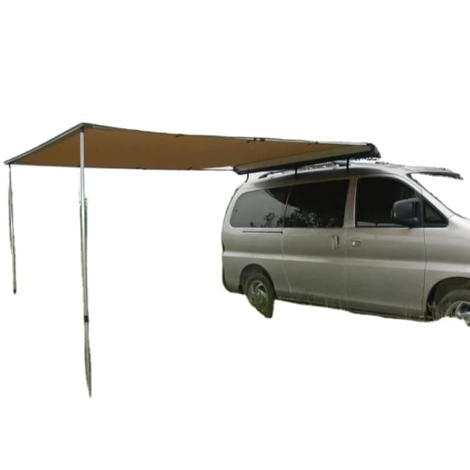2*2 M/2.5*2.5M voiture véhicule caravane toit côté 4x4 4wd auvent rétractable