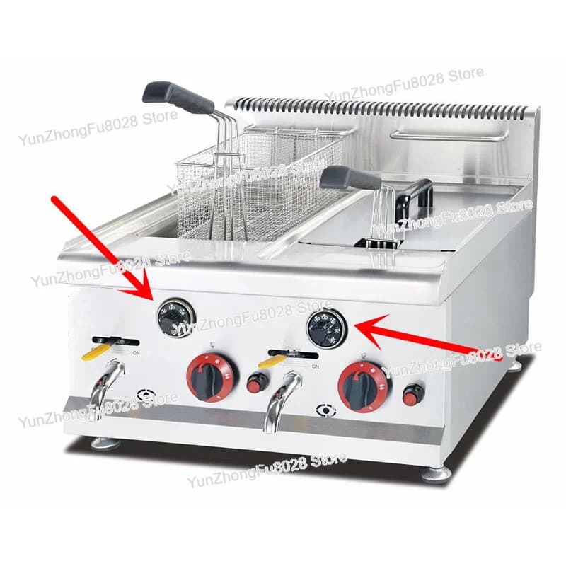 Vanne thermostatique PSR pour friteuse à gaz, vanne de contrôle de température pour friteuse