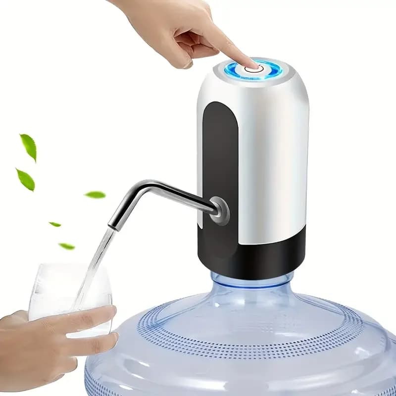 Pompe à eau électrique rechargeable par USB, distributeur d'eau potable automatique avec interrupteu