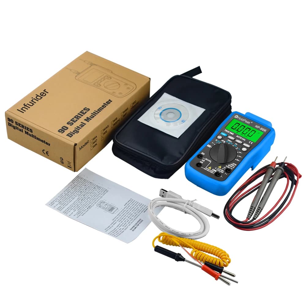HoldPeak – testeur d'analyse de moteur HP-90K, outil de Diagnostic de voiture à plage automatique av