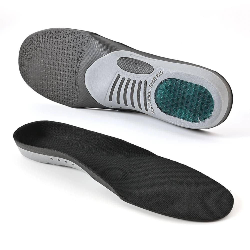 1 paire d'inserts de chaussures orthopédiques pour fasciite plantaire, Support de voûte plantaire, s