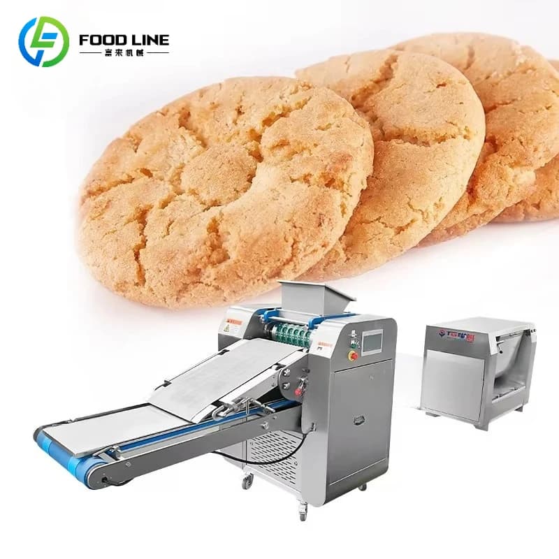 Machine à biscuits mous Opreate facile et Machine à biscuits durs Machine de boulangerie entièrement