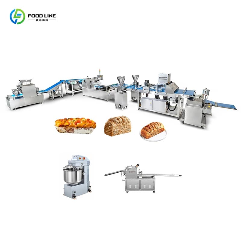 FOODLINE - Machines de boulangerie commerciales personnalisées - Nouveautés en stock - Machine à fab
