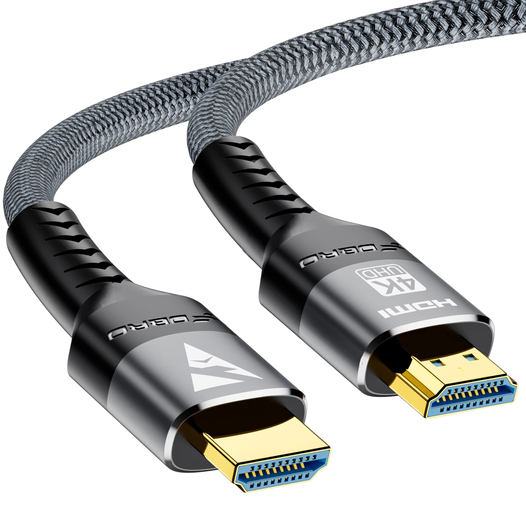 Câble HDMI 8K 2.1 48Gbps cordon tressé HDMI haute vitesse-4K @ 120Hz 8K @ 60Hz, DTS:X, HDCP 2.2 et 2
