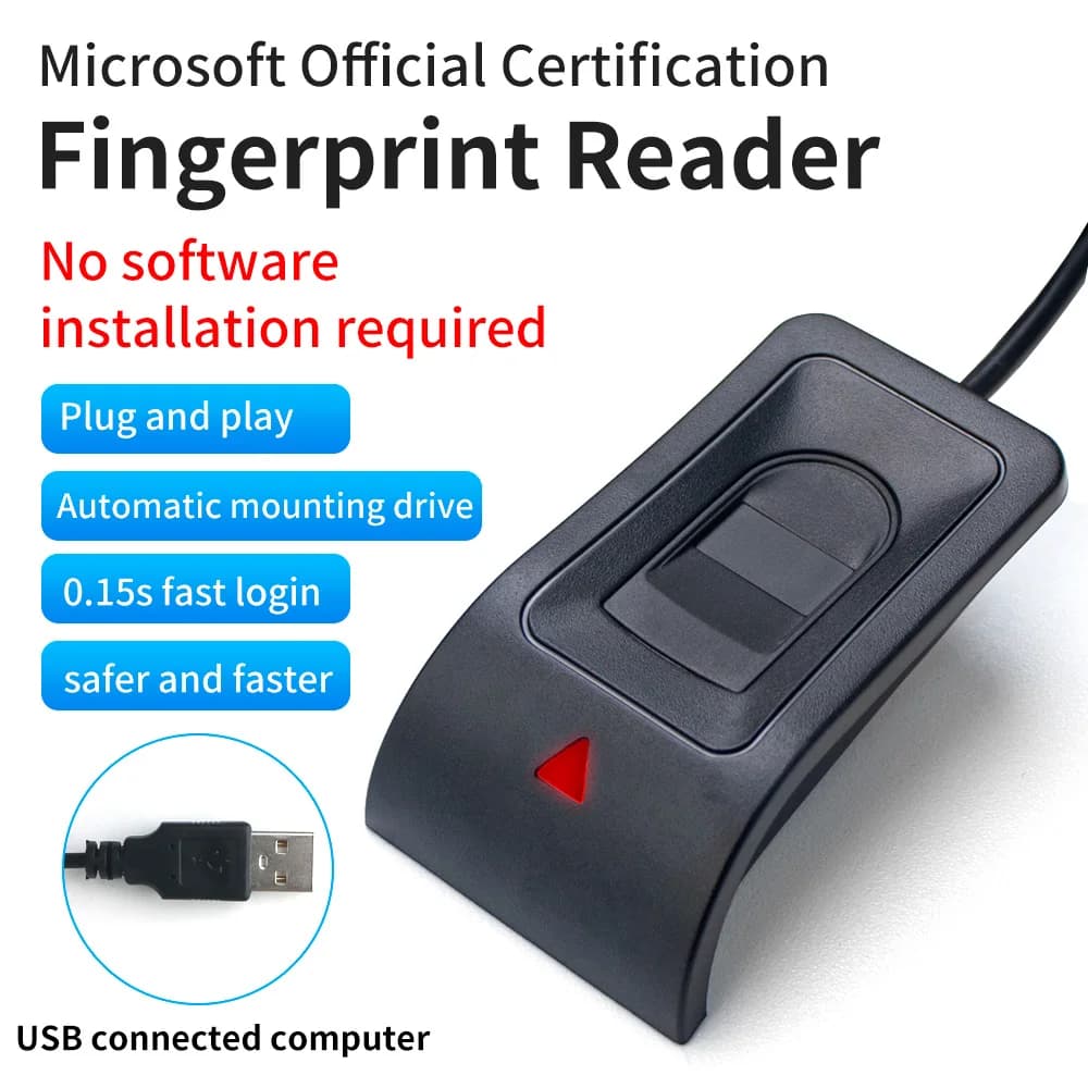 Dispositif biométrique de Module de Scanner de lecteur USB de connexion d'empreintes digitales pour