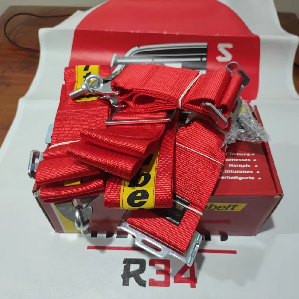 Ceinture de sécurité de course SA 4 points 3 pouces, harnais de sécurité pour voiture de course, cei