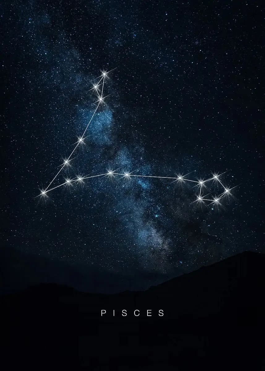 Affiche de Constellations de galaxie à la mode, Capricorne, Scorpion, Cancer, images d'art murales,