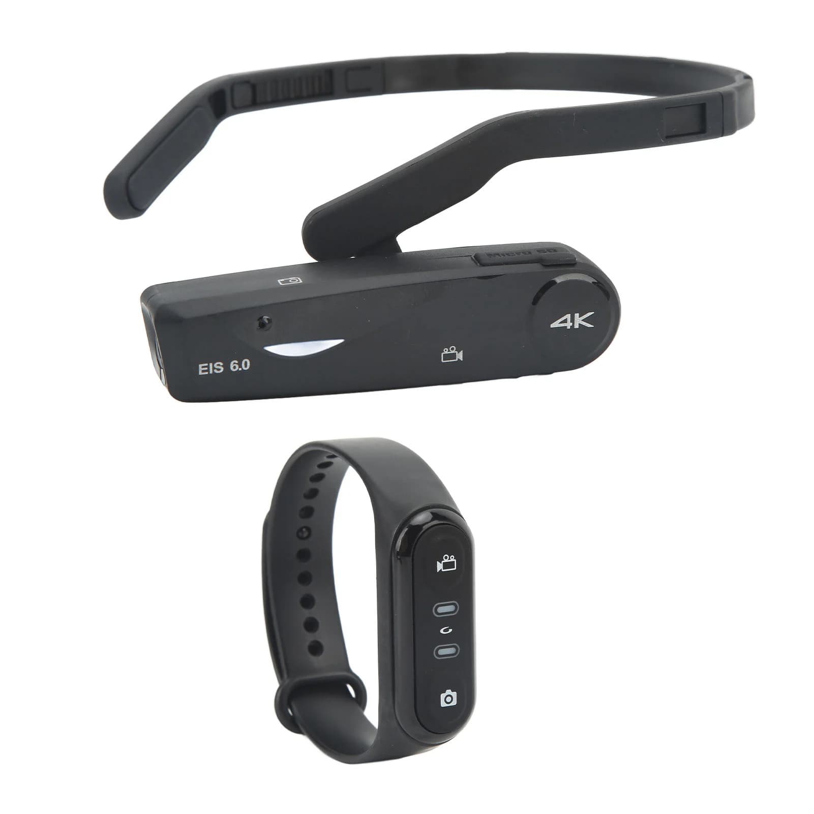 Caméscope vidéo portable longue Endurance 4K 30fps caméra portable grand Angle 130 degrés pour une p