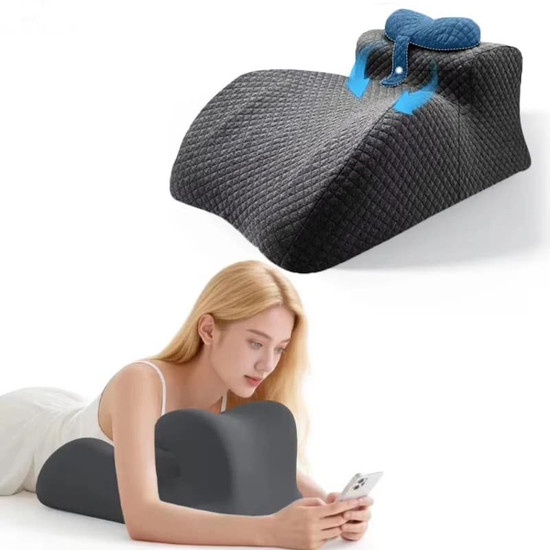 Oreiller ergonomique écologique en mousse à mémoire de forme pour tout le corps, coussin de soutien