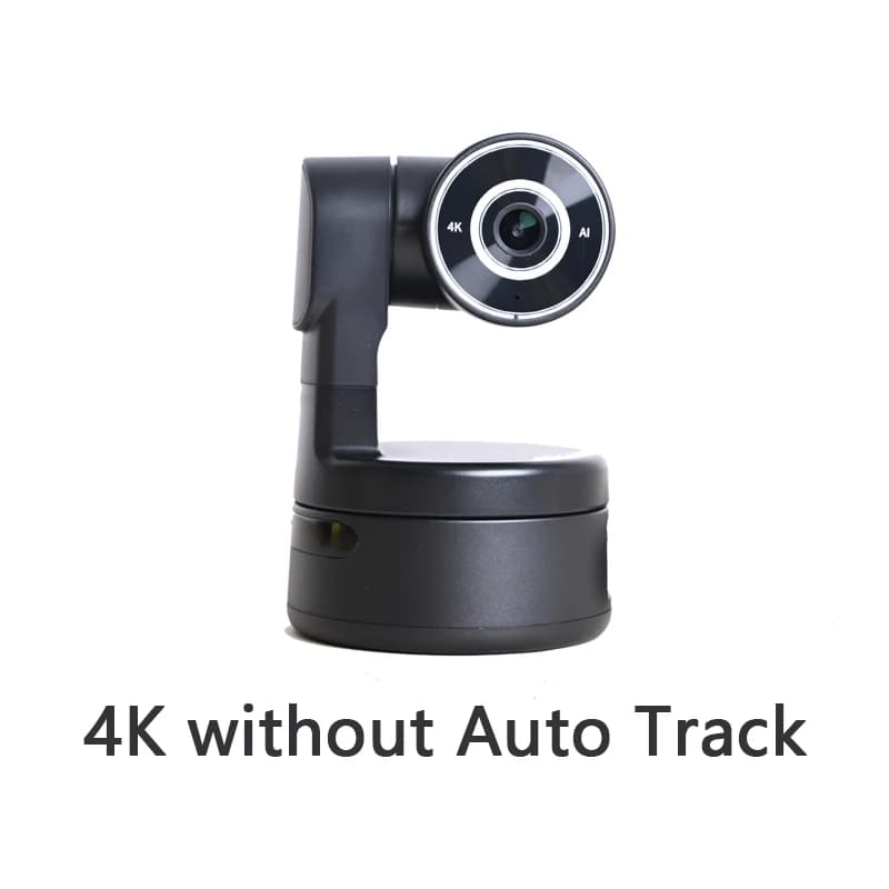 Webcam PTZ 4K avec fonction AI, caméra avec microphones, Zoom numérique 3X, suivi automatique, mise