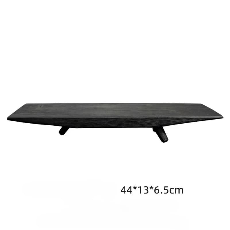 Plateau en bois rectangulaire, petit plateau à thé domestique, décoration de bureau multifonctionnel