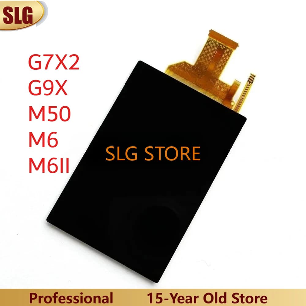 Écran LCD d'origine neuf G7X2 G9X M50 M6 M6II pour Canon Powershot G7X Mark II ; G7X II G9XII G9X2 A