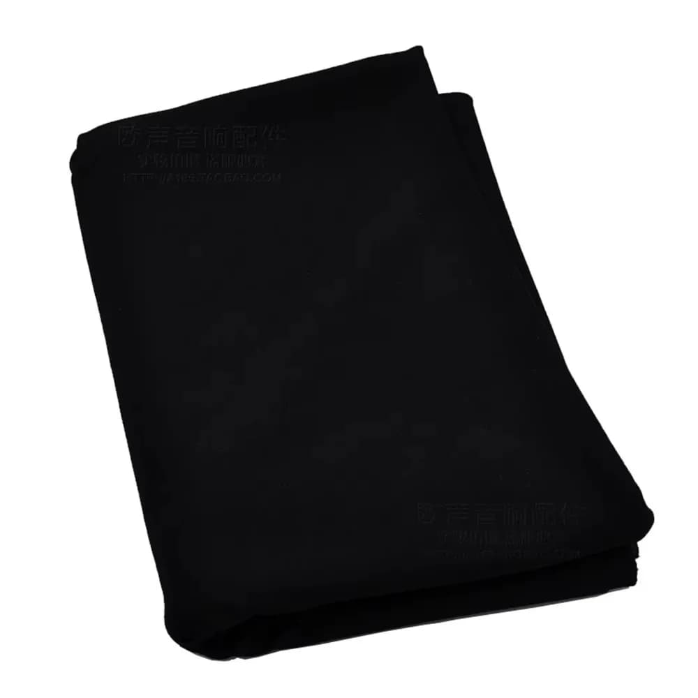 Décoration de haut-parleur noir, tissu en maille respirant, Anti-poussière, tissu de gril, tissu Gil