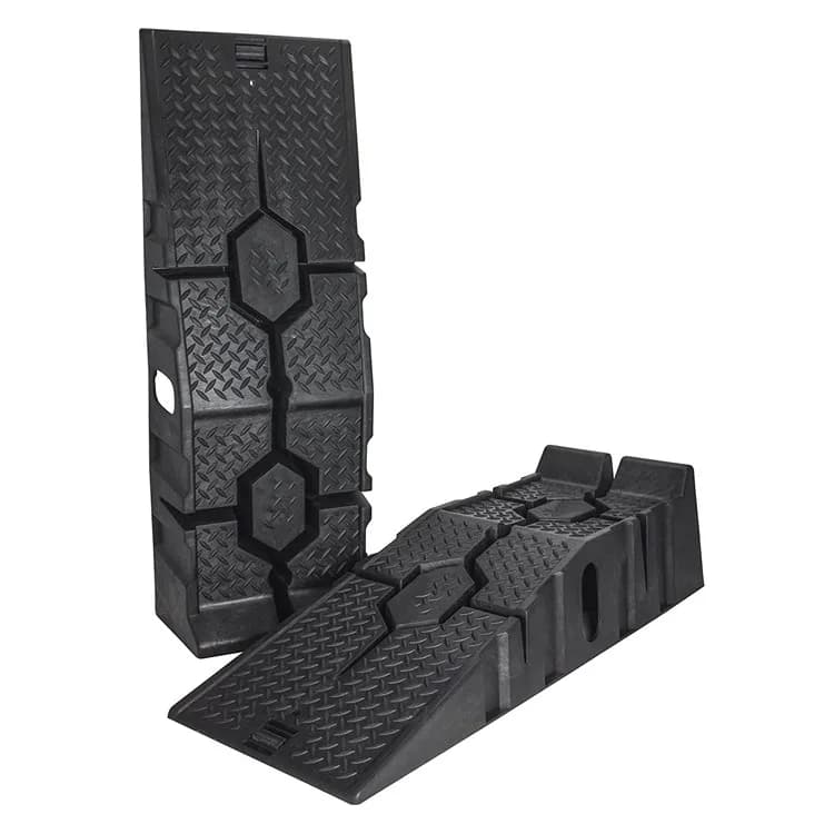 Rampe en plastique portative extérieure robuste pour outil de levage de réparation et d'entretien de
