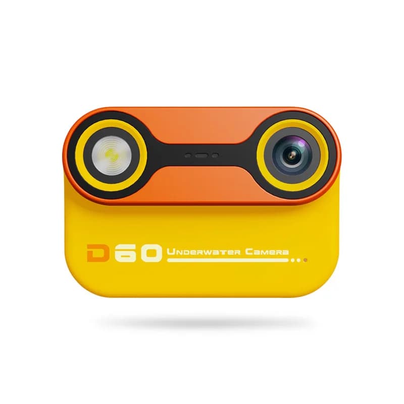 D60 caméra étanche 2.4 pouces HD écran Mini caméra 10x Zoom double lentilles prise de vue pour 3m so