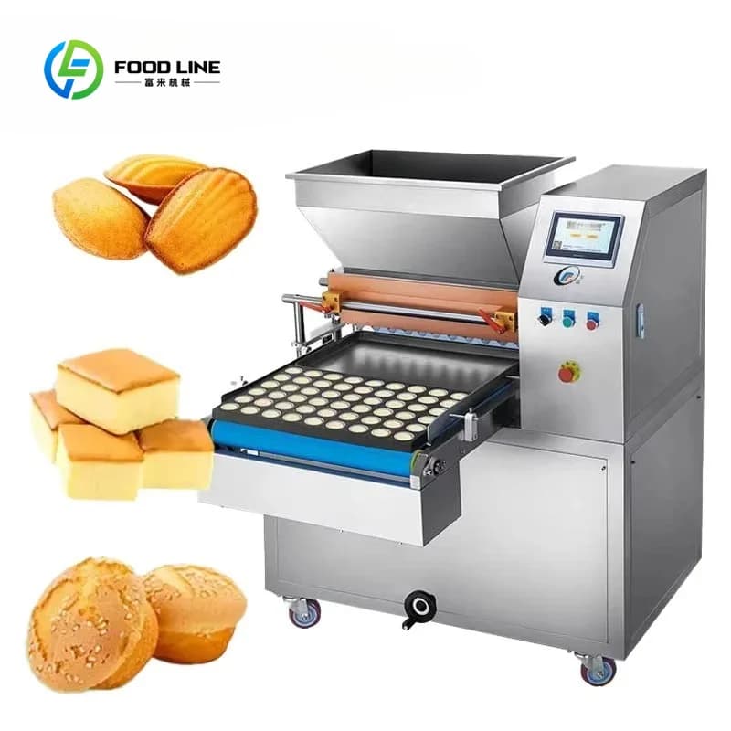 Machine à Gâteaux Entièrement Automatique Personnalisée pour Dépose de Pâte, Mini-Cupcakes, Tiramisu