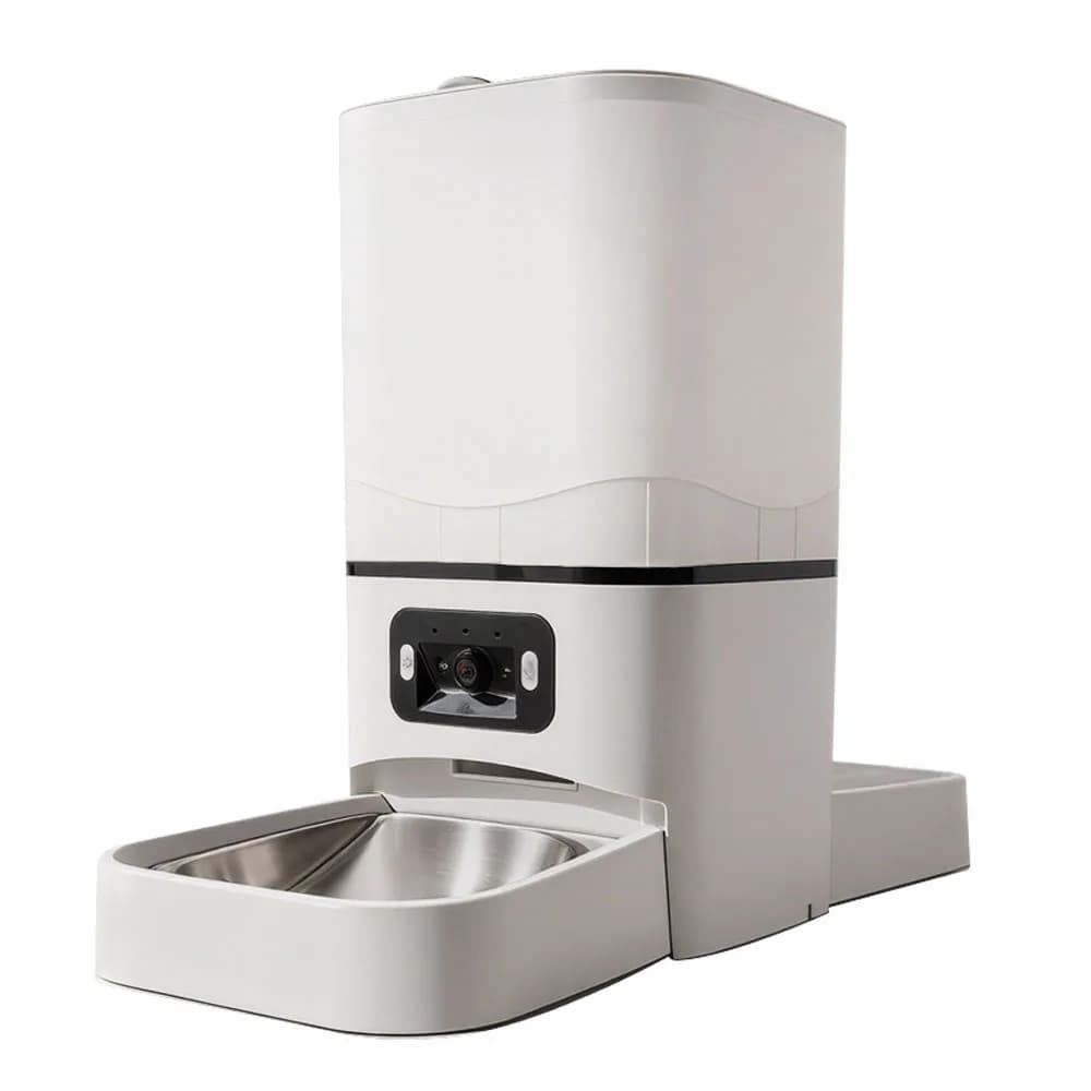 Distributeur automatique de nourriture pour animaux de compagnie intelligent 6L grande capacité avec