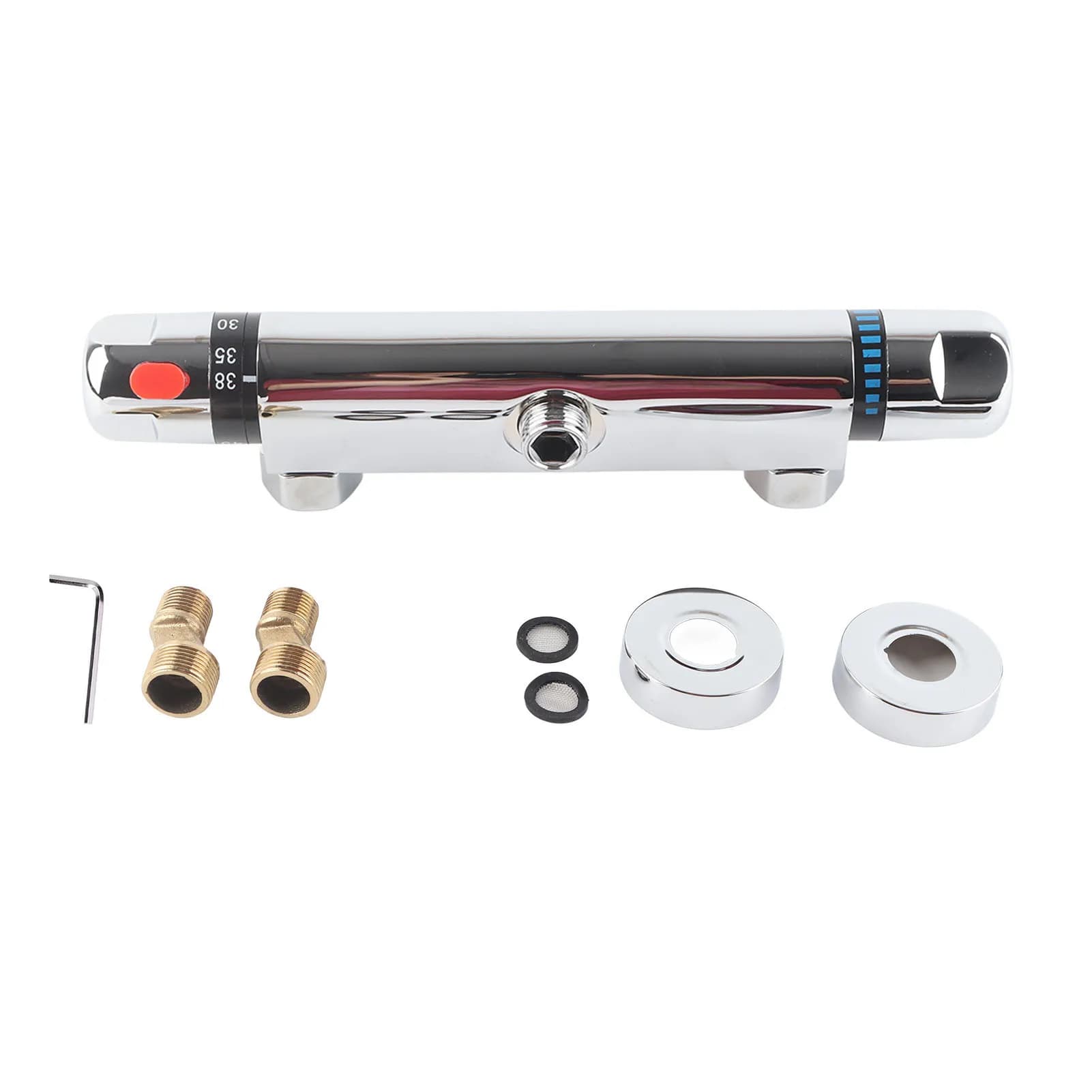 Vanne de douche thermostatique, vanne de douche à température constante, mitigeur d'eau chaude et fr