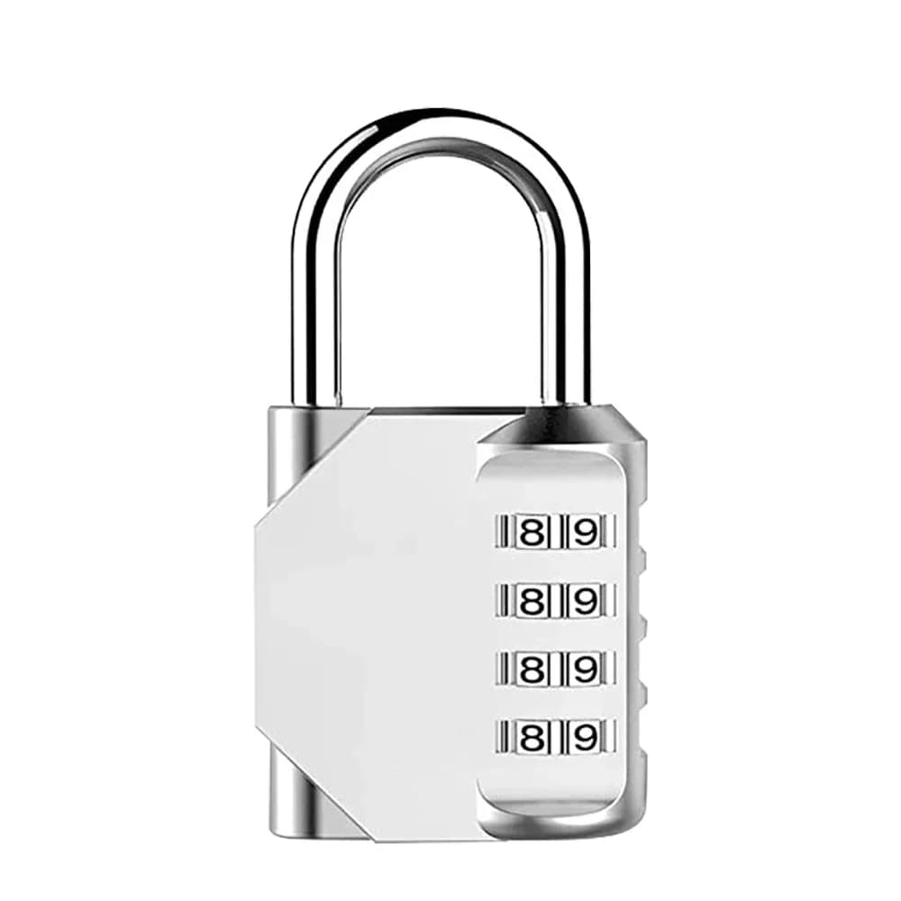 BLOLock-Cadenas Réinitialisable à 4 Chiffres pour l'Extérieur, 1 Pièce