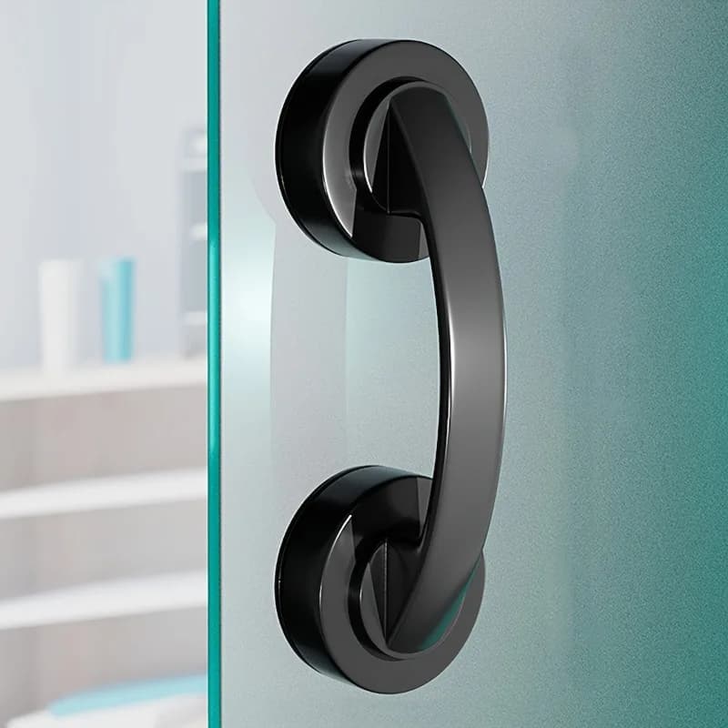 Poignée de porte coulissante en verre à ventouse, 1 pièce, poignée de porte coulissante de salle de