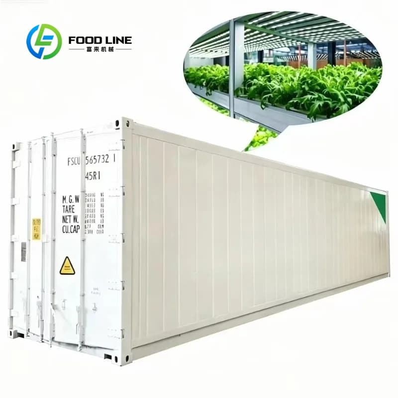 Grande serre agricole à simple travée avec panneaux PIR et système intelligent de culture de champig