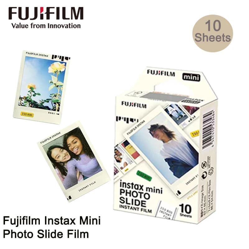 Film couleur instantané classique Fujifilm Instax Mini pour photos colorées, compatible avec les app