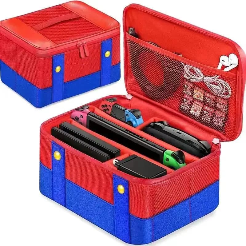 Étui de transport et de rangement de grande capacité, sac de voyage protecteur tout-en-un pour conso