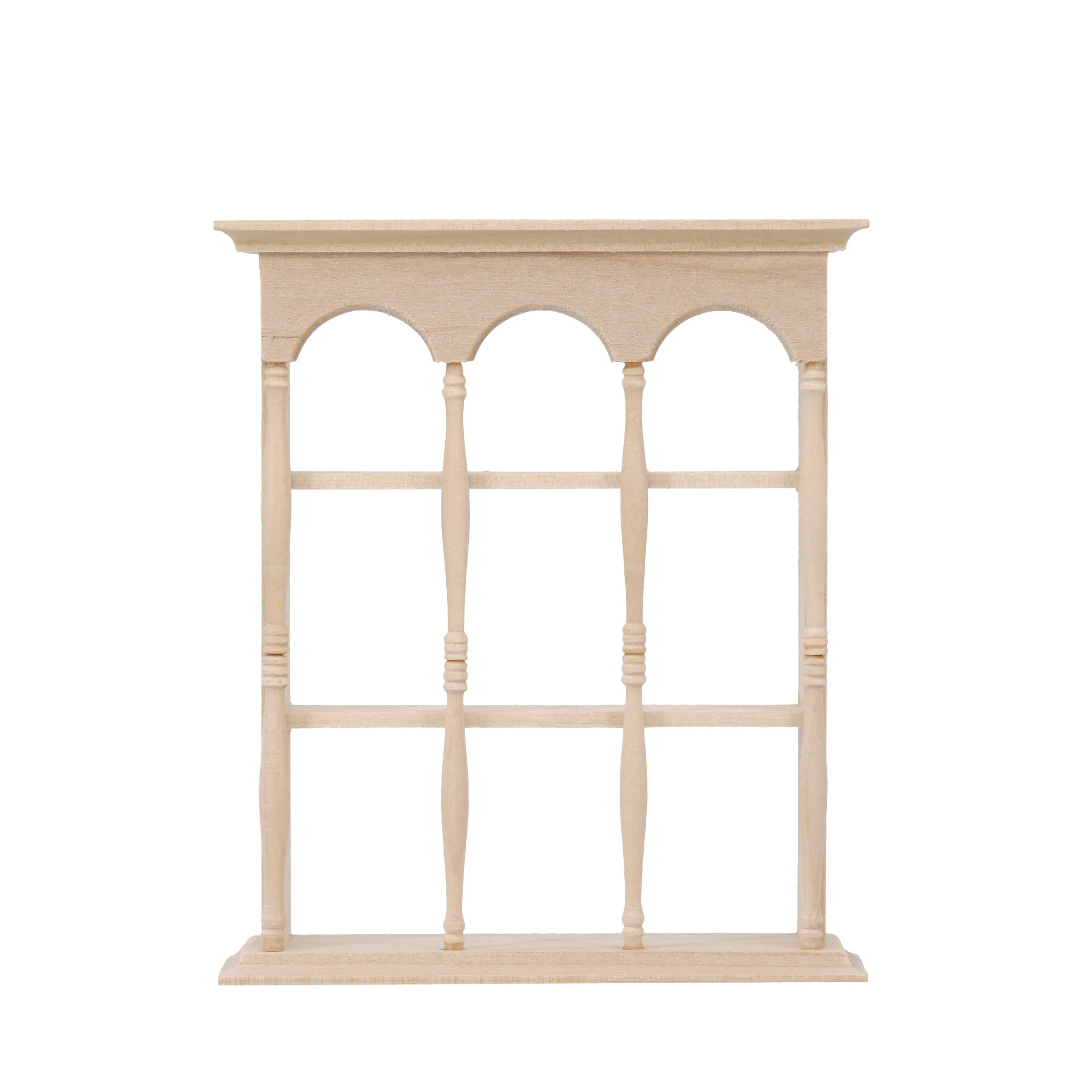 Porte-gobelet en bois de cerisier massif, support de rangement, maison de poupée, mini modèle, 1/6