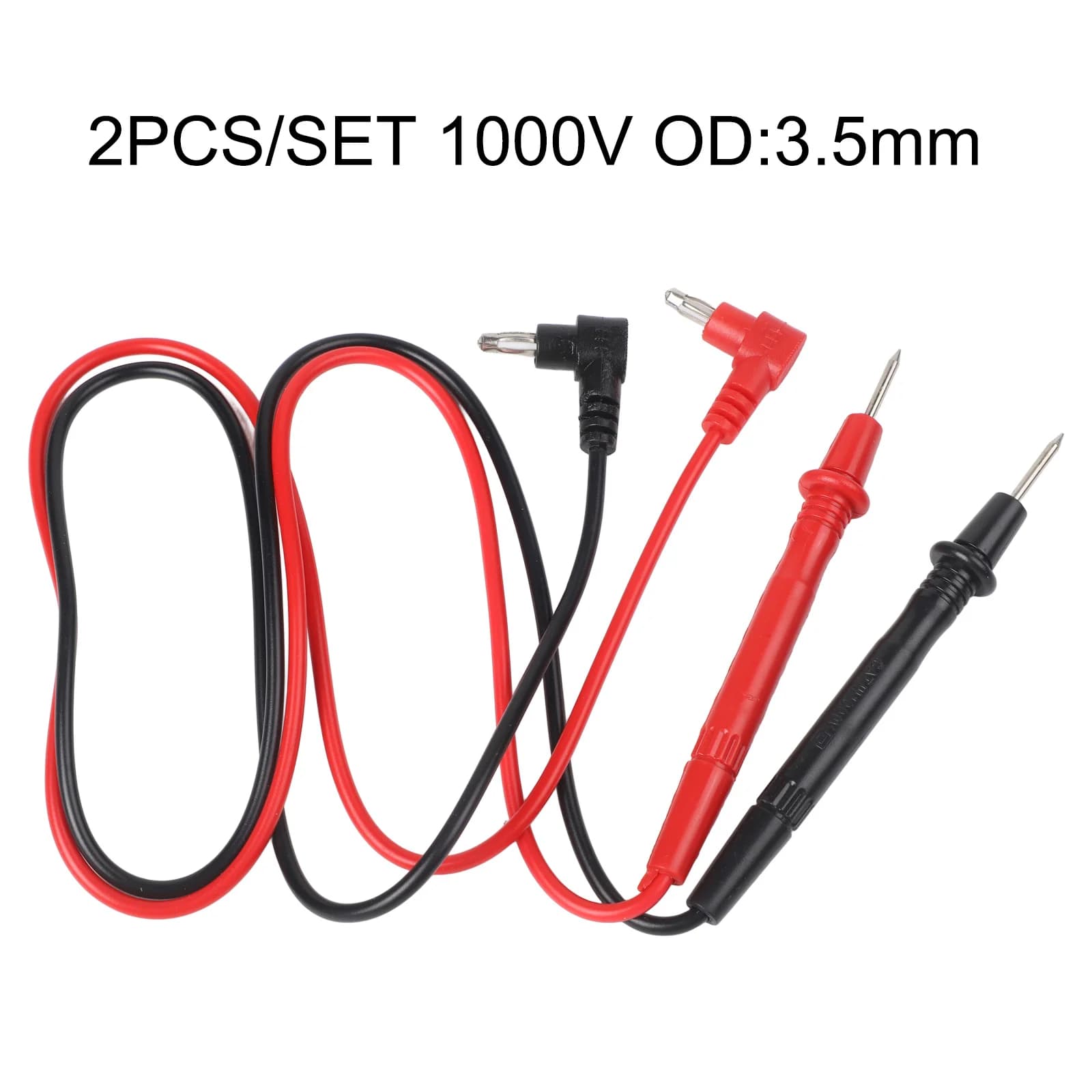 Pince multimètre numérique 1000v 10A, voltmètre, câble de Test, stylo à fil, longueur 70cm, testeur