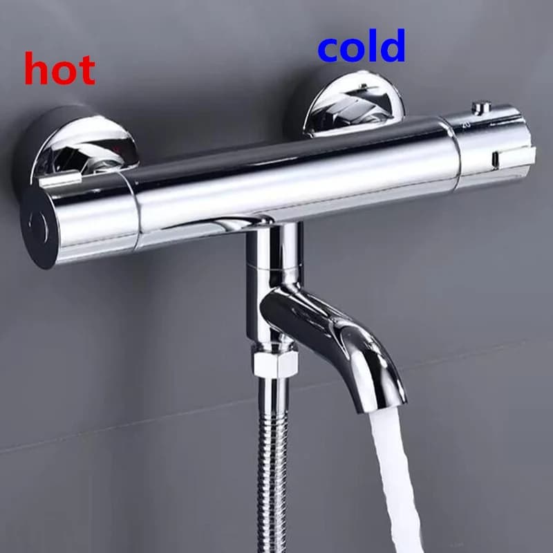 Robinet de douche thermostatique salle de bains mitigeur thermostatique robinet mitigeur de salle de