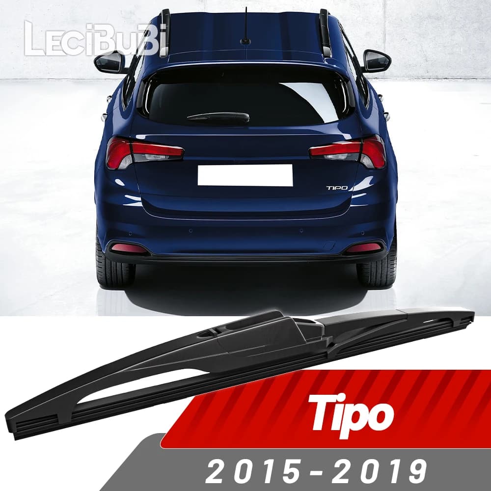 Balai d'essuie-glace arrière, accessoires d'essuie-glace pour Fiat Tipo 356 2015-2019 2016 2017 2018