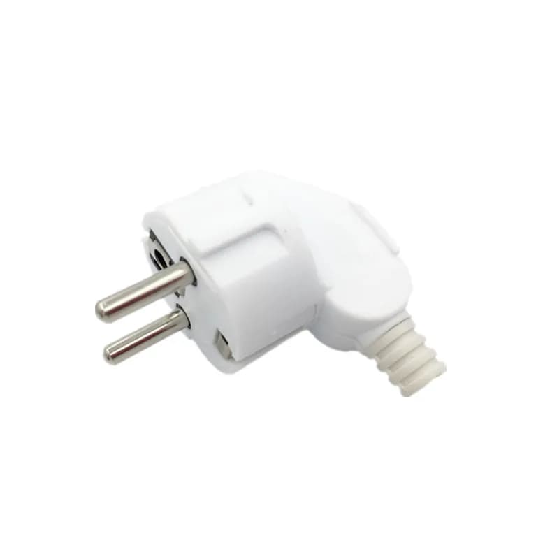 4.8 prise de câblage ue prises de remplacement mâles mâle femelle rechargeable 250V 10A connecteur p