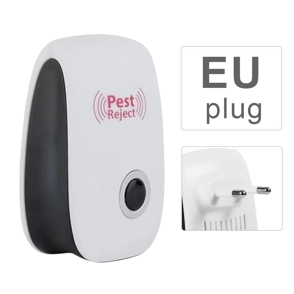 Répulsif antiparasitaire à ultrasons pour la maison, répulsif anti-moustiques, cafards, souris, inse