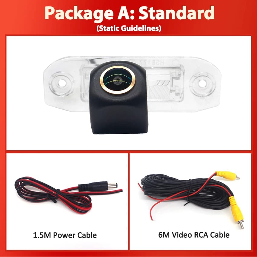 Caméra de recul de voiture pour Volvo XC60 2007 ~ 2011 2012 2013 2014 2015 2016 2017 2018 2019 2020