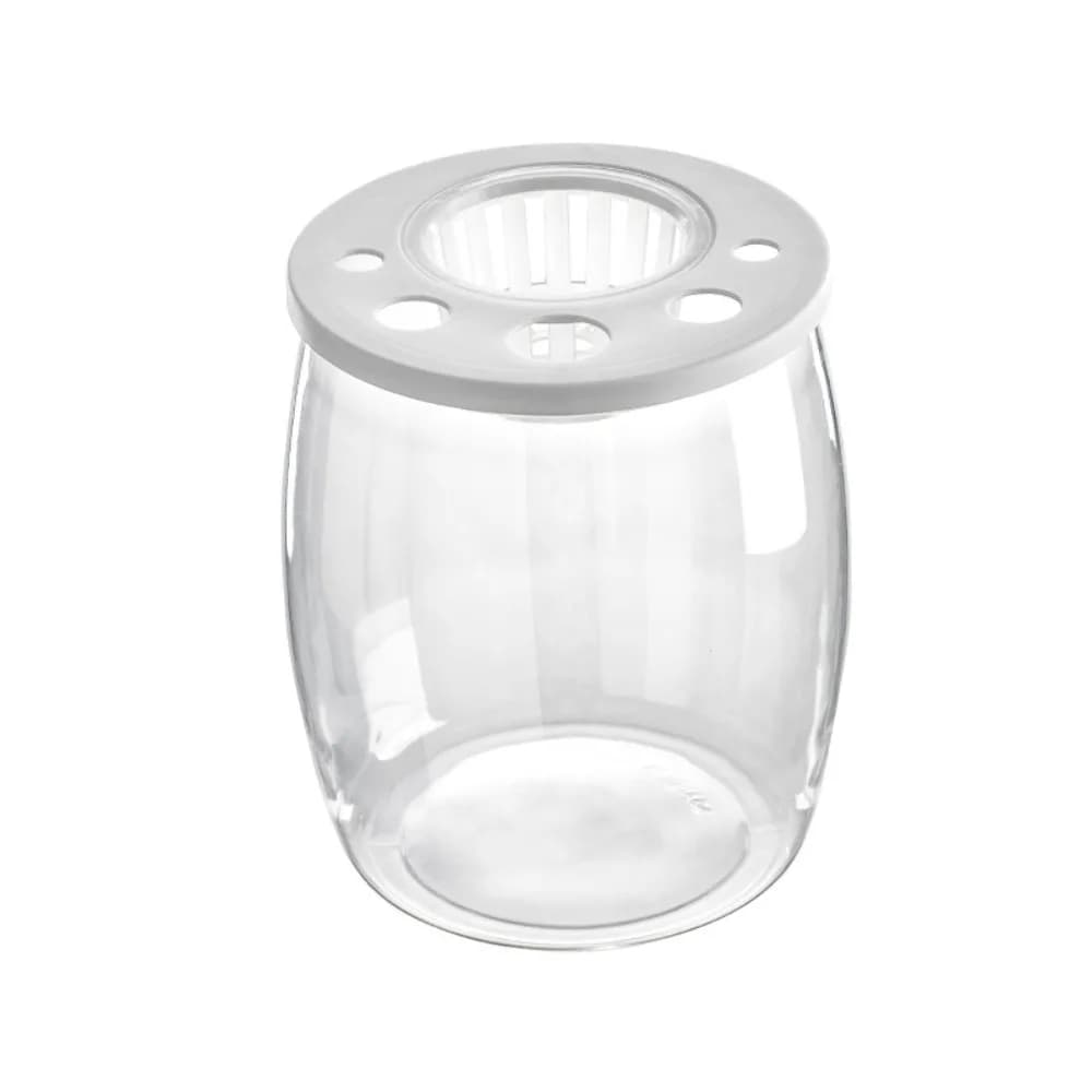 Boîtier de tortue Transparent petit Aquarium Transparent en plastique incassable Aquarium de tortue