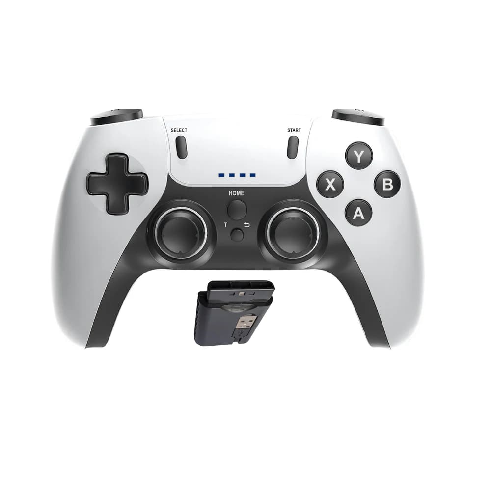 Manette de jeu sans fil - Console de jeu portable avec manette de divertissement pour PS1 PS2 PS3 PC