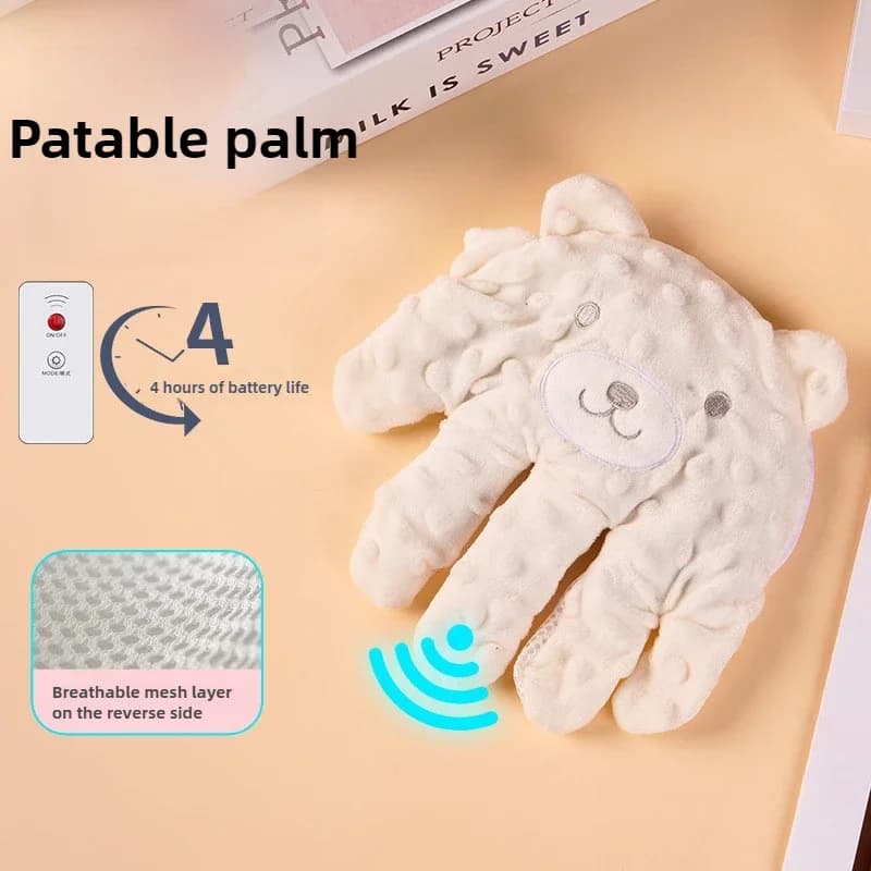 Oreiller apaisant pour bébé, aide au sommeil, paumes apaisantes pour bébé, aide au sommeil pour nour